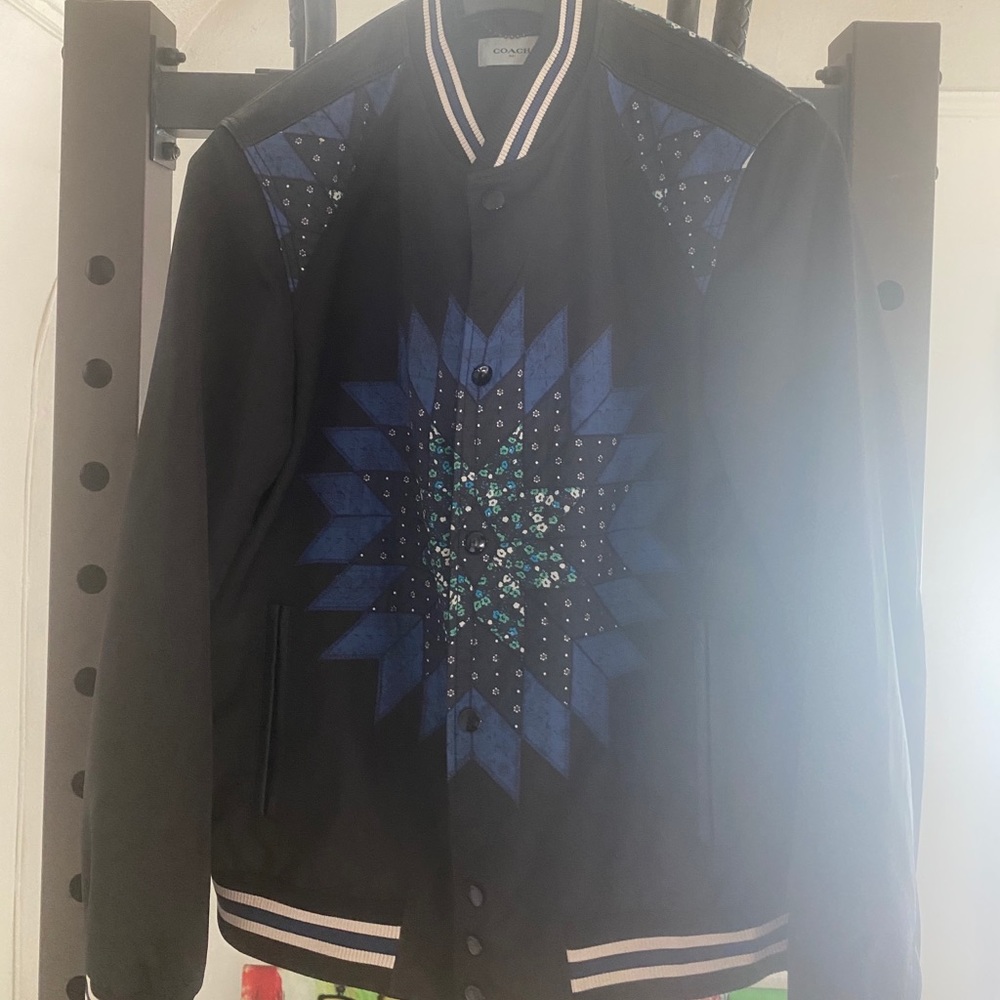 Coach Patchwork Varsity Jacket